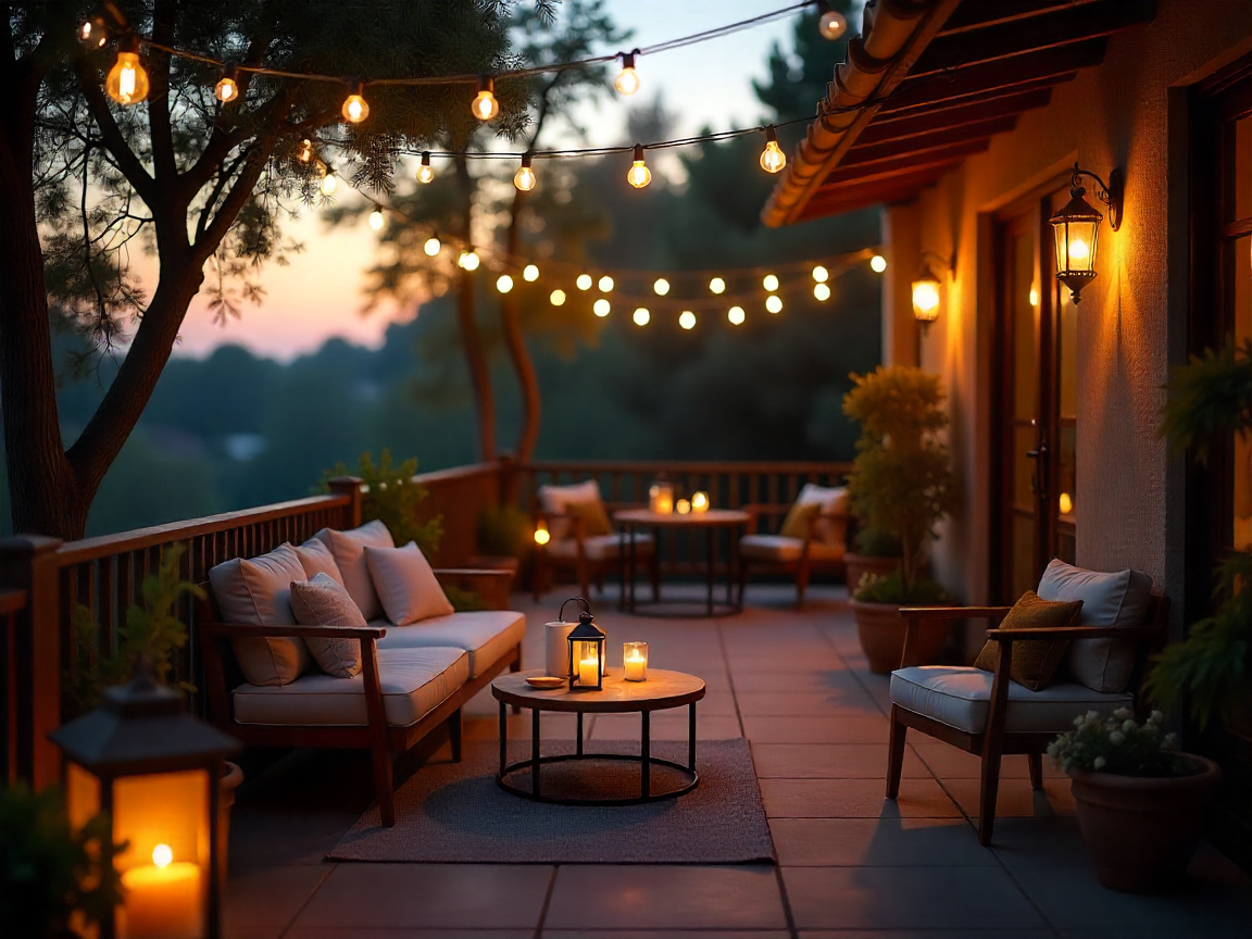 Terrassenbeleuchtung